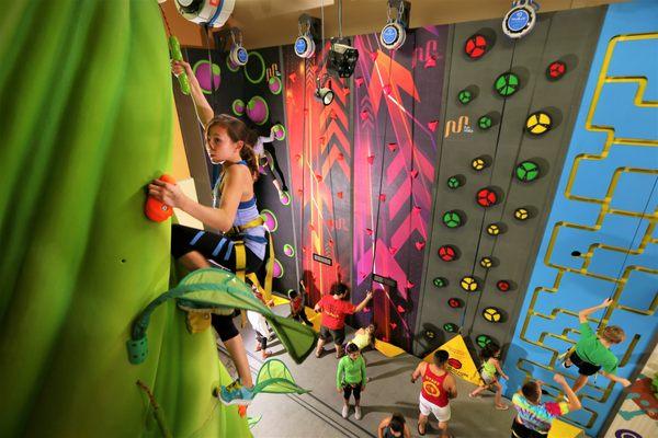 climbing to the top of the beanstalk! Wacky wall are straight of your kids' favorite stories.