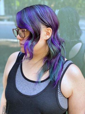 Fantasy Color and Haircut