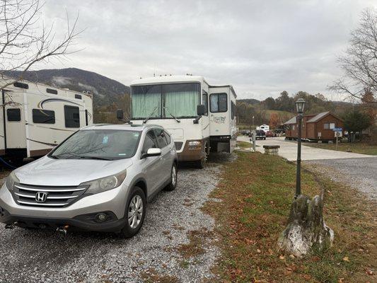 Mountain View campsite