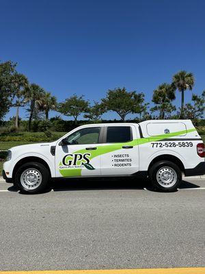 Our work truck for the Tradition area of Port St Lucie