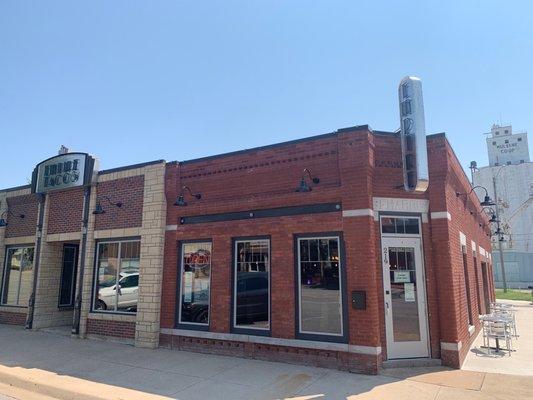 Cute building in downtown Mulvane