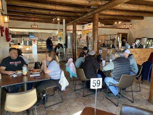 Main eating area.