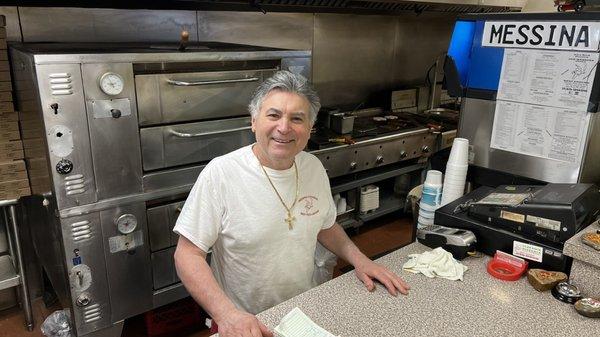 Joe Messina, owner of Glen Rock Pizzeria