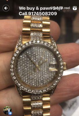 Gold Rolex 18 karat