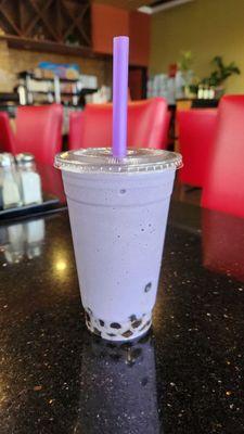 Taro Smoothie w/Boba