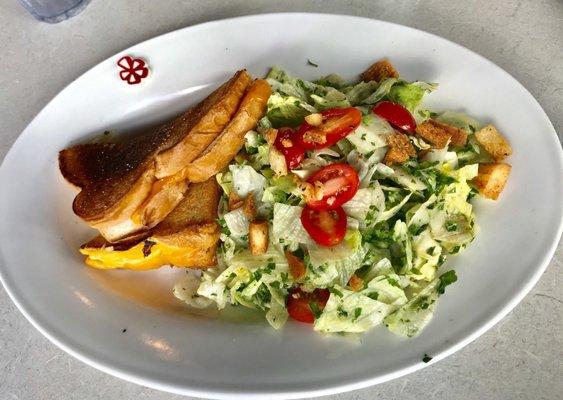 Grilled Cheese with side Derby Salad