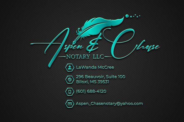 I am a mobile notary.  Please contact me for your notary needs.