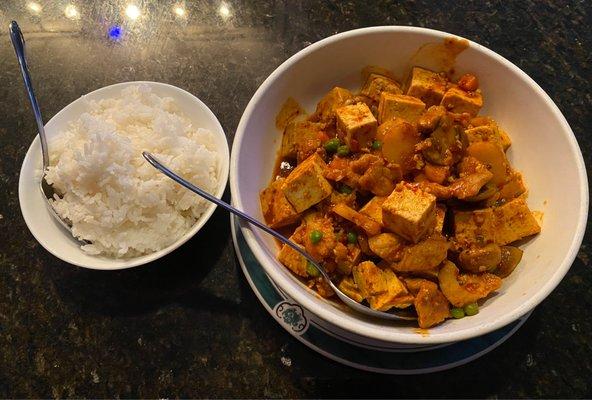 Hot Bean Curd with Pork