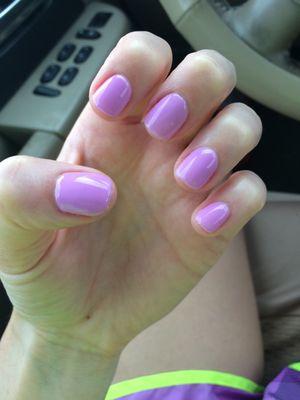 Shellac manicure