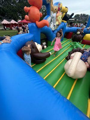 Bounce houses galore