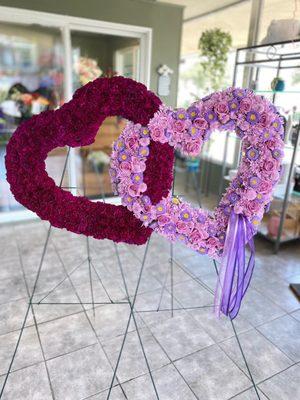 Double Heart Wreath