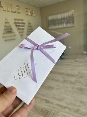 Gift card