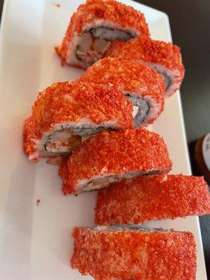 Hot Cheeto sushi roll