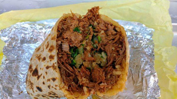 Beef Birria Burrito