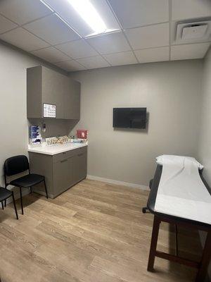 Patient exam room