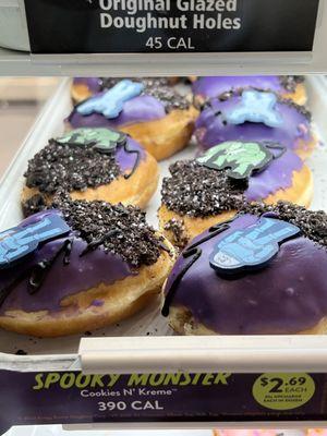 Halloween inspired donuts