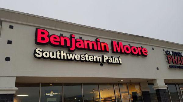 Benjamin Moore Southwestern Paint Company in Katy, Texas