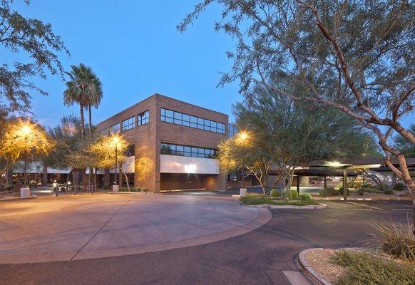 3501 N . Scottsdale Rd. (Northeast side of the building and parking lot)