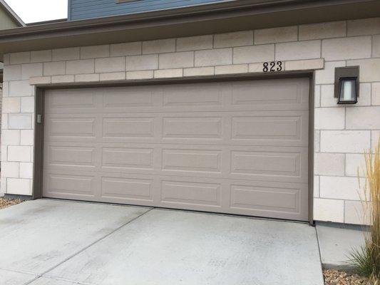 New garage door installation in Erie, CO!