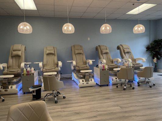 Pedicure chairs