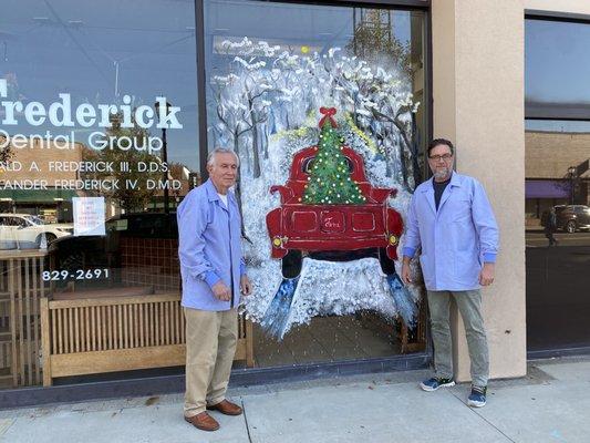 Head staff at Frederick Dental, father and son.