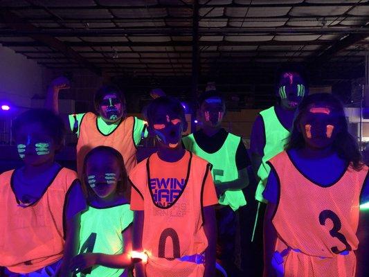 Glow-In-The-Dark Birthday Parties!