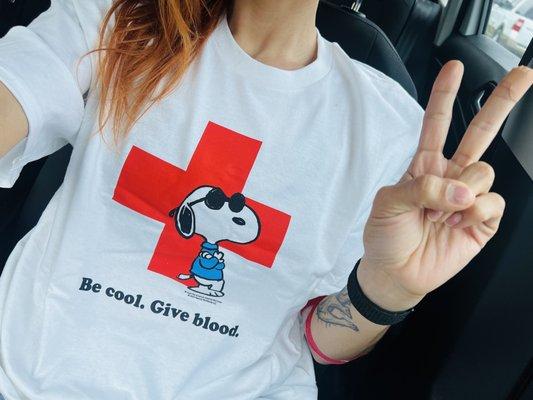 Be cool. Give blood