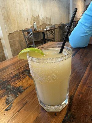 Happy hour frozen margarita