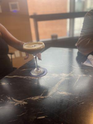 Espresso martini with Baileys