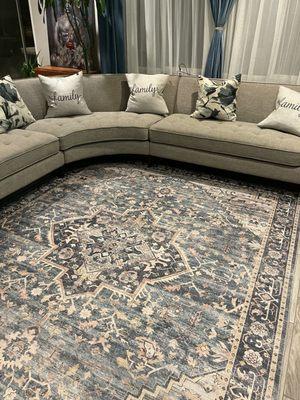 Hathaway area rug ( bought this)