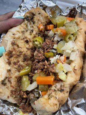 My 8. Italian Beef Sandwich