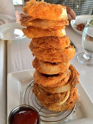 Onion ring tower