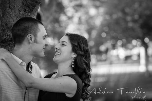 Kayla and Travis - Sonoma On the Square - Engagement Shoot - Adrian Tamblin Photography