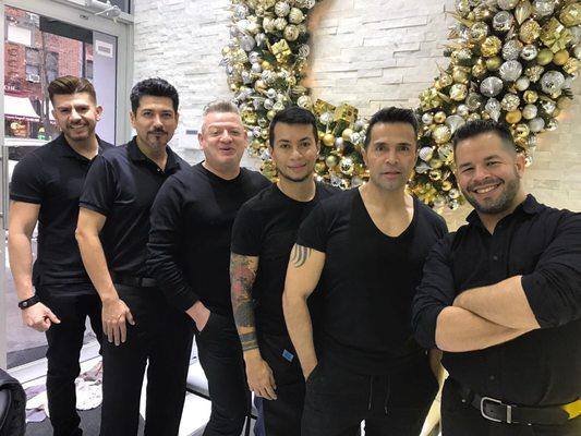 El equipo de profesionales de solarte salón & spa