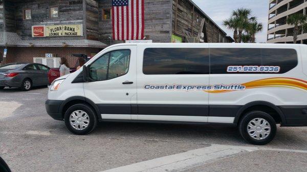 On Demand Taxi Service for only $5 per person in Orange Beach, AL.