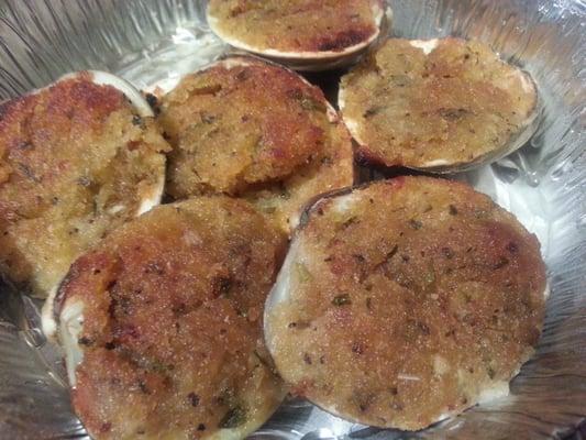 Baked clams. Good..