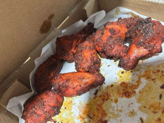 Tandoori flavor wings