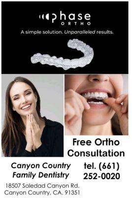 This office offers free Ortho Consultation for Dental Aligners! So amazing!