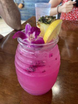 Dragonfruit lemonade