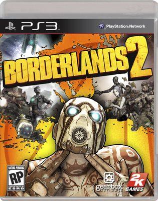 Borderlands 2 box art. 2012.