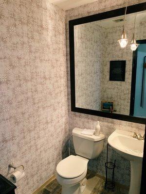 Small guest bathroom