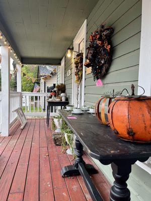 Patio and Main Entrance