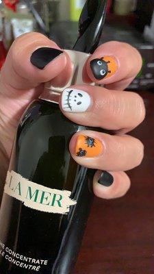 Nail design for Halloween