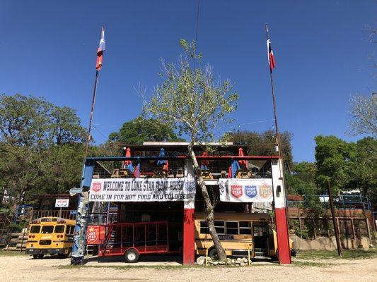 It's a beautiful day on the Guadalupe River