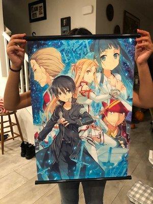 Swords Art Online SAO Poster Scroll