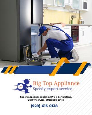 Repairment of Refrigeration, Cooking, Washing, and Cooling Appliances
 10 Years of Experience
 EPA-Certified Professionals