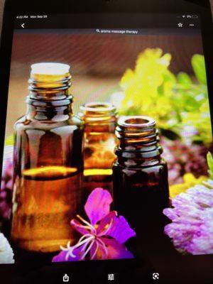 Aroma massage oil