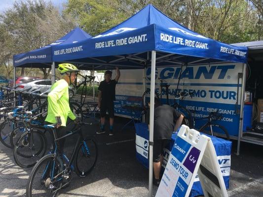 Giant Bicycles Demo Tour