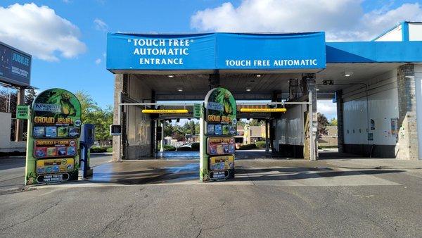 Both touch-free automatics open for business!