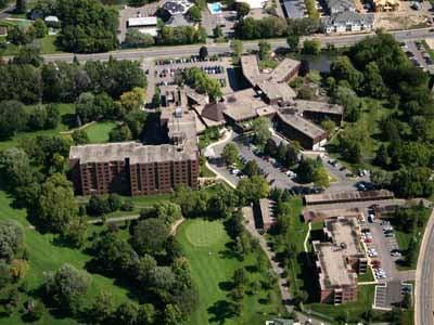 Saint Therese of New Hope Aerial View